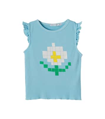 Top Pixel Daisy aus Baumwolle | Bobo Choses