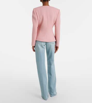 جينز بقصة مستقيمة وخصر مرتفع | Valentino