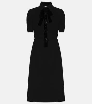 Virgin wool midi dress | Prada