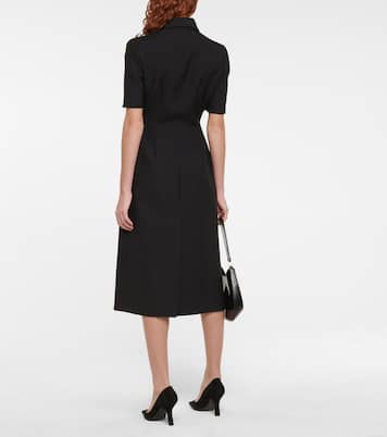 Virgin wool midi dress | Prada