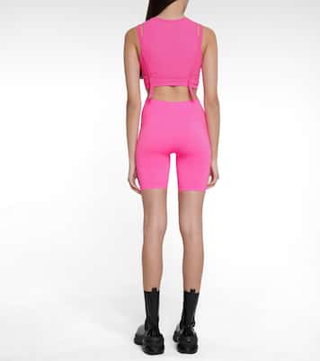 Shorts ciclistas de punto fino | Helmut Lang