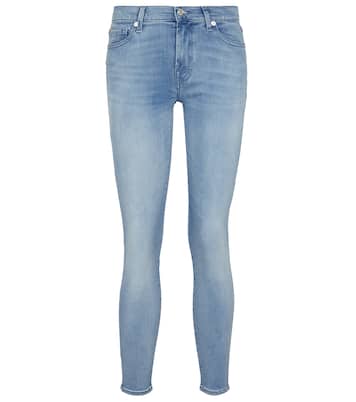 Jeans The Skinny B(air) de tiro medio | 7 For All Mankind