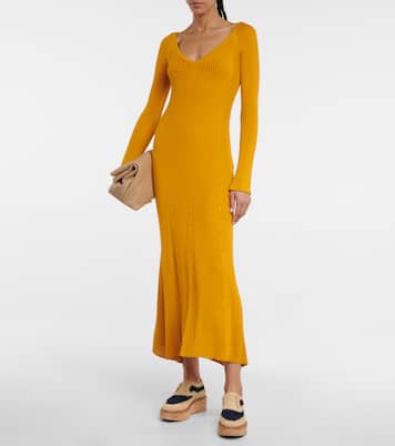 x Clergerie Louis raffia-trimmed platform Derby shoes | Gabriela Hearst