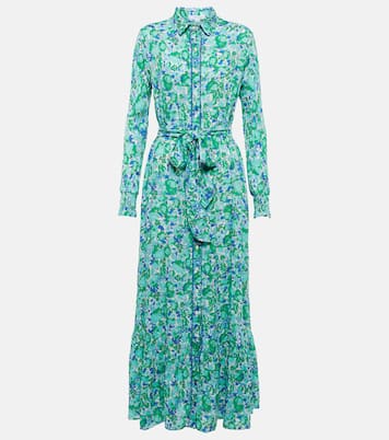 Kimi floral shirt dress | Poupette St Barth