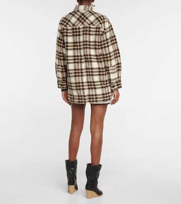 Harveli checked shirt jacket | Marant Etoile