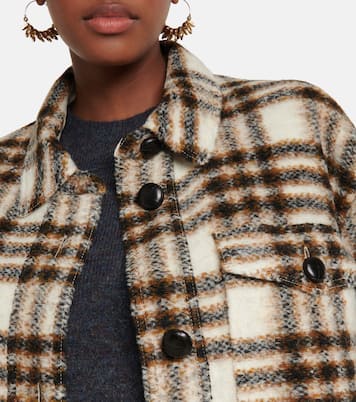 Harveli checked shirt jacket | Marant Etoile