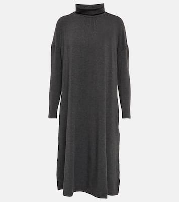 Leisure Oltre mockneck jersey midi dress | Max Mara