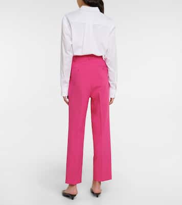 Bea high-rise straight pants | The Frankie Shop
