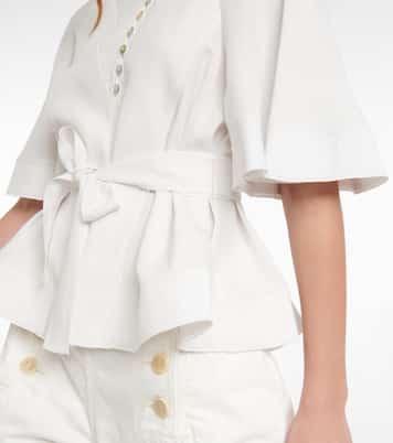 Ash peplum top | Altuzarra