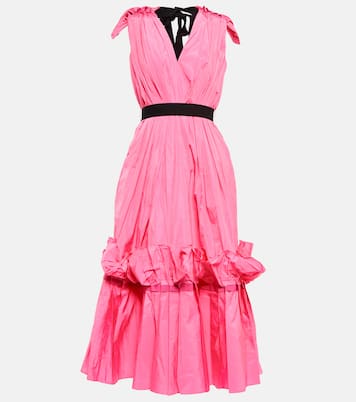Vestido midi Eniola con volantes | Roksanda