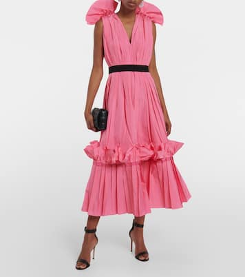 Vestido midi Eniola con volantes | Roksanda