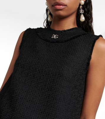 Wool-blend minidress | Dolce&Gabbana