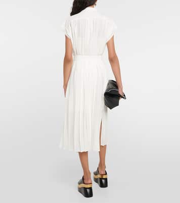 Midikleid Davidge aus Baumwolle und Seide | Joseph