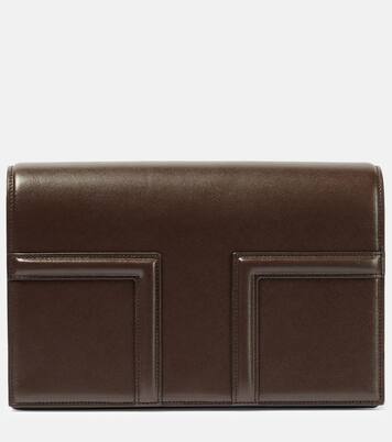Borsa a spalla T-Flap in pelle | Toteme