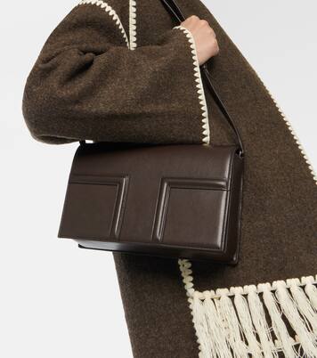 Borsa a spalla T-Flap in pelle | Toteme
