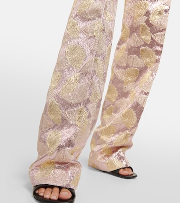 Pantaloni in jacquard | Dries Van Noten