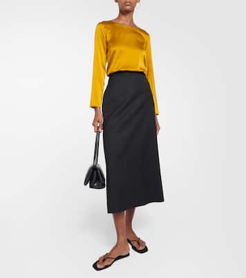 Leisure - Top Moldava in seta stretch | Max Mara