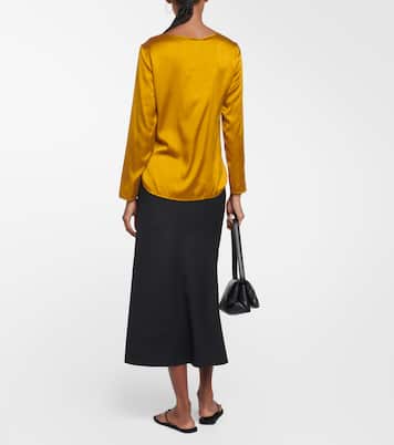 Leisure - Top Moldava in seta stretch | Max Mara