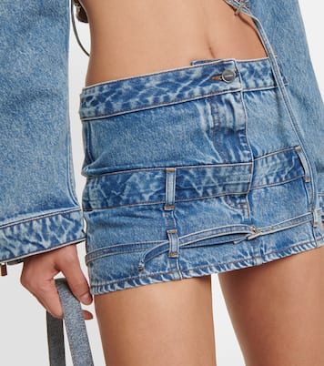 Minifalda La Mini de Nîmes de denim | Jacquemus