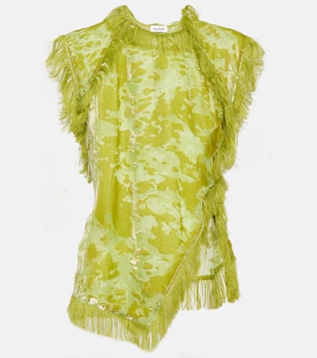 Top in velluto semitrasparente | Acne Studios