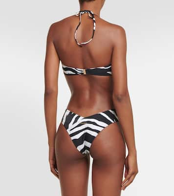 Top bikini a fascia con stampa  | Stella McCartney