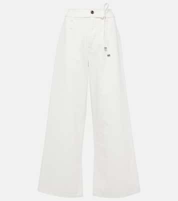 Jeans a gamba larga e vita alta | Etro