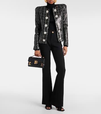 Veste en tweed à sequins | Balmain
