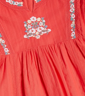 Embroidered cotton dress | Tartine et Chocolat