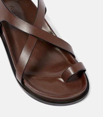 Jalen Slim leather sandals | A.Emery