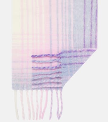 Firny checked wool-blend scarf | Isabel Marant