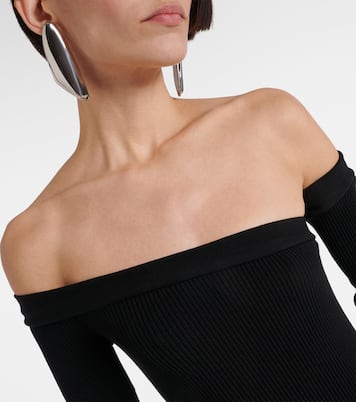 Asymmetric maxi dress with gloves | Jean Paul Gaultier