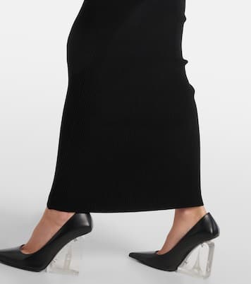 Asymmetric maxi dress with gloves | Jean Paul Gaultier