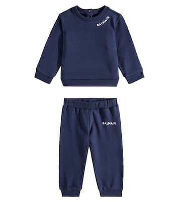 Baby sweatshirt and sweatpants set | Balmain Kids