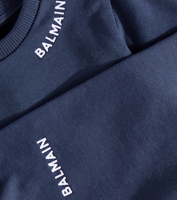 Baby sweatshirt and sweatpants set | Balmain Kids