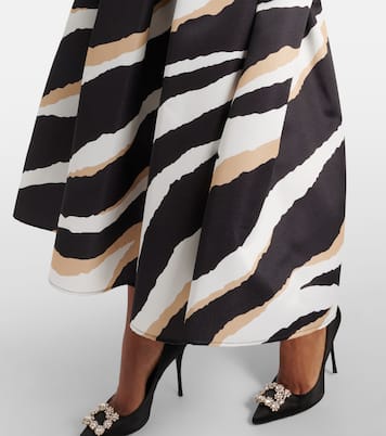 Abito midi con stampa | Elie Saab