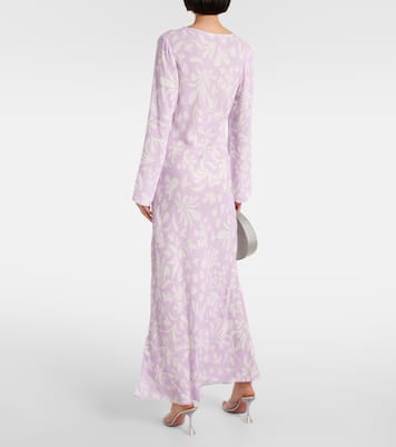Alondra printed maxi dress  | Rixo