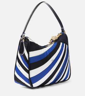 Borsa a spalla Yummy Iride in canvas | Pucci