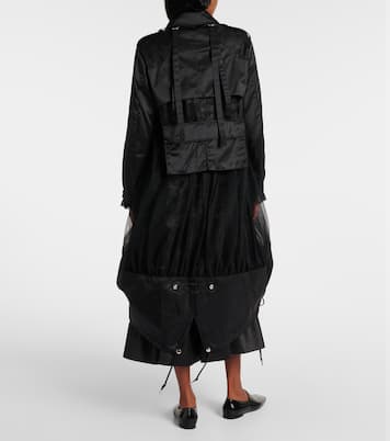 Trench-coat réversible | Noir Kei Ninomiya