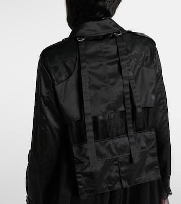 Trench-coat réversible | Noir Kei Ninomiya