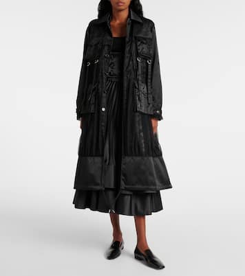 Trench-coat réversible | Noir Kei Ninomiya