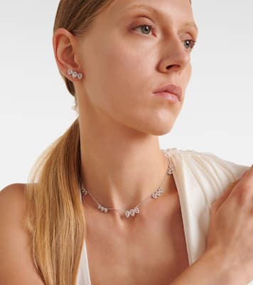 Collana Kanika in oro bianco 18kt con diamanti | Kamyen
