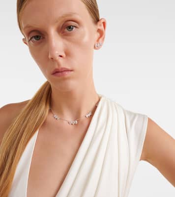 Collana Kanika in oro bianco 18kt con diamanti | Kamyen