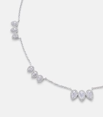 Collana Kanika in oro bianco 18kt con diamanti | Kamyen
