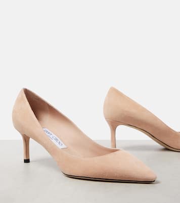 Escarpins Romy 60 en daim | Jimmy Choo