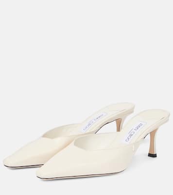 Mules Vivi 65 en cuir à effet serpent | Jimmy Choo