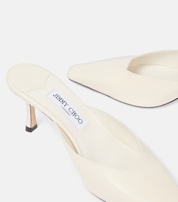 Mules Vivi 65 en cuir à effet serpent | Jimmy Choo