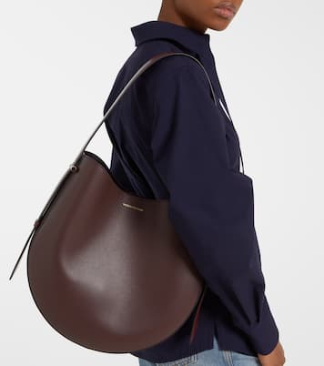 Dia Large leather shoulder bag | Victoria Beckham