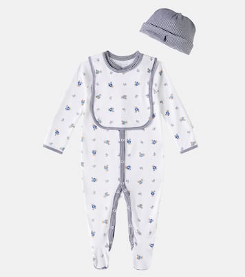 Baby Set aus Strampler, Mütze und Lätzchen | Polo Ralph Lauren Kids