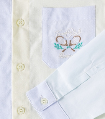 Camicia Erven in cotone color-block | Bonpoint