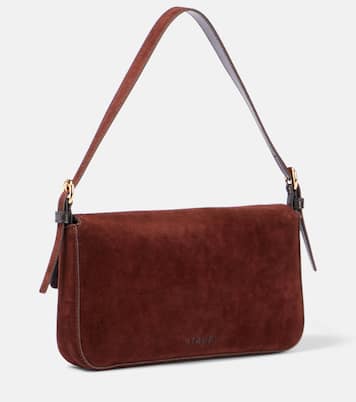 Borsa a spalla Harlow in suede | Staud